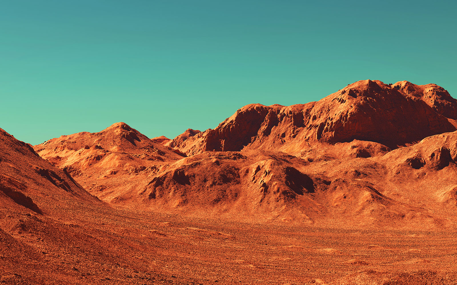 Bild einer Marslandschaft
